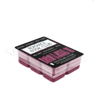 Romance Book Club - Wax Melt - Book Lovers' Soy Candle - Frostbeard Studio