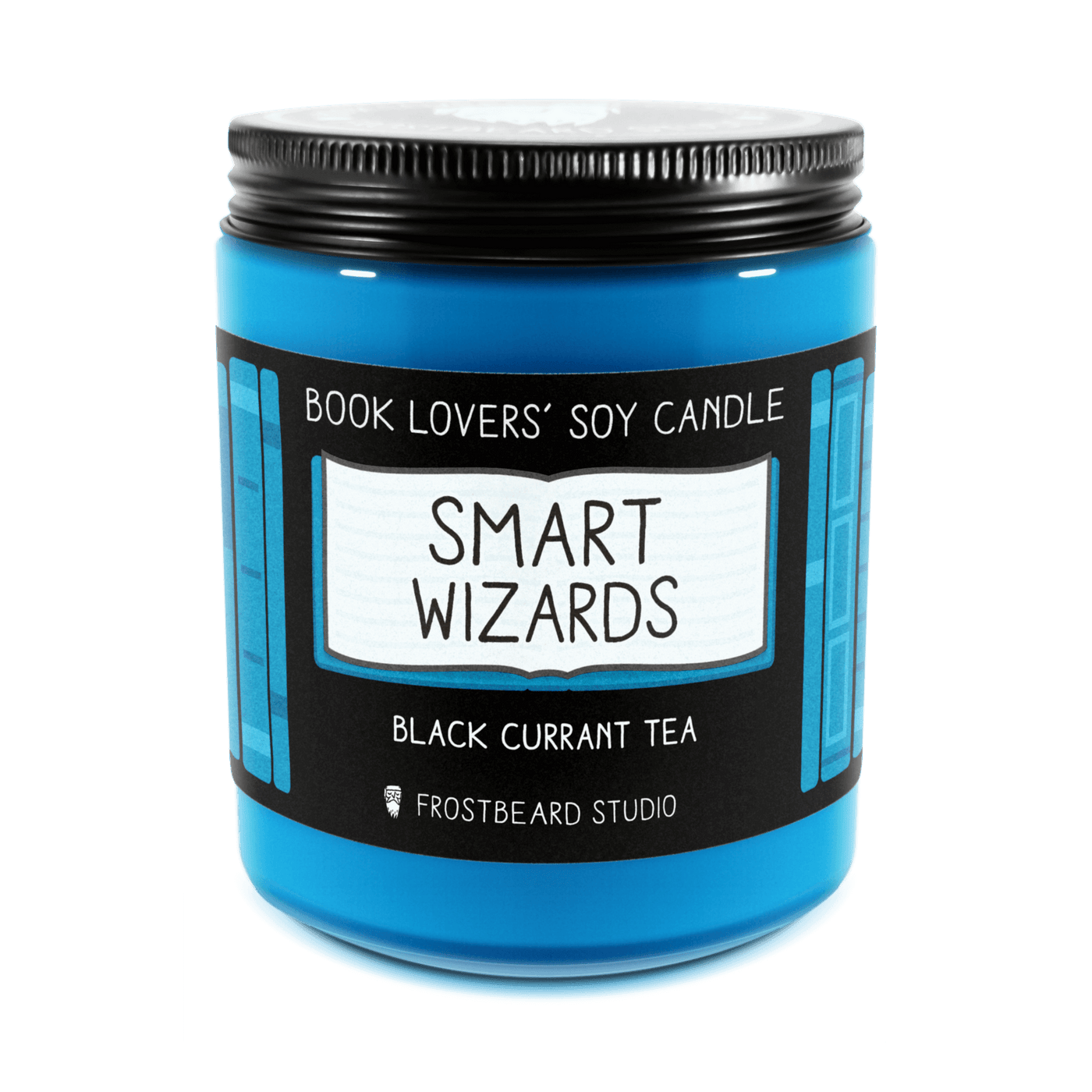 Smart Wizards - 8 oz Jar - Book Lovers' Soy Candle - Frostbeard Studio