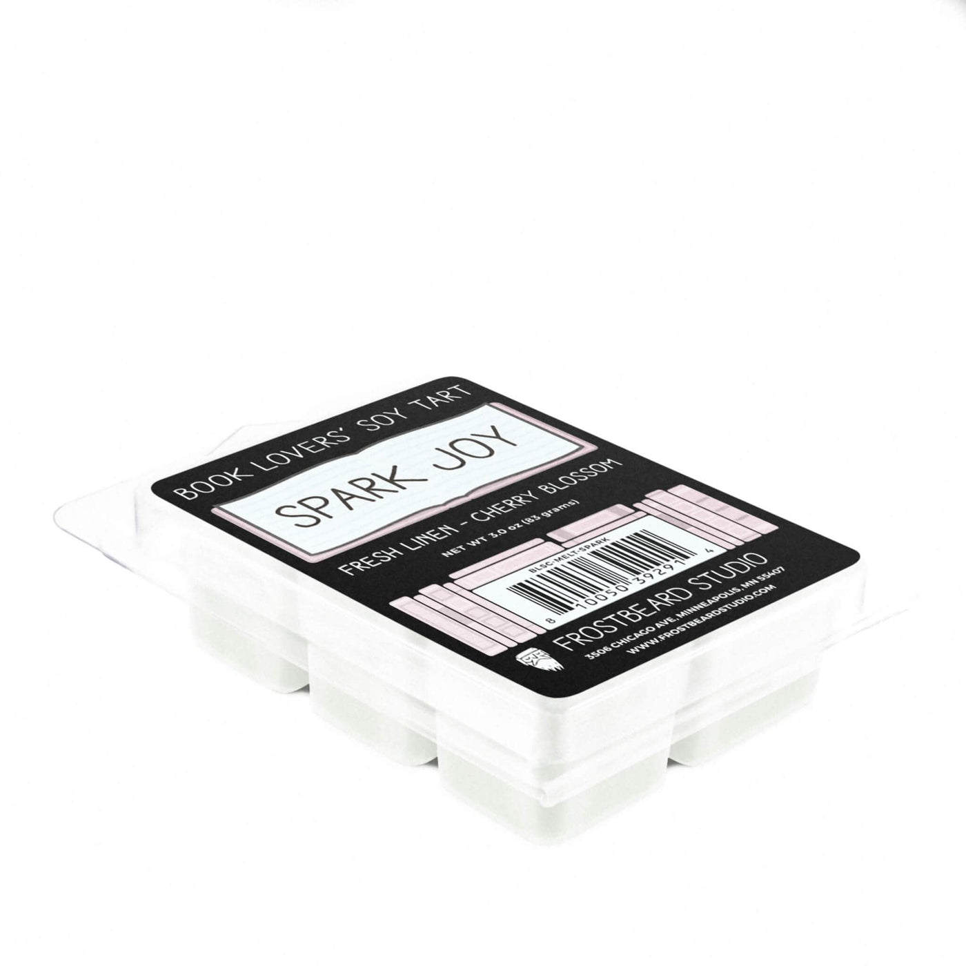 Spark Joy - Wax Melt - Book Lovers' Soy Candle - Frostbeard Studio
