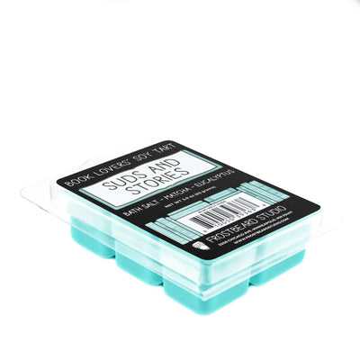 Suds and Stories - Wax Melt - Book Lovers' Soy Candle - Frostbeard Studio