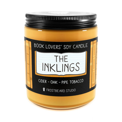 The Inklings - 8 oz Jar - Book Lovers' Soy Candle - Frostbeard Studio