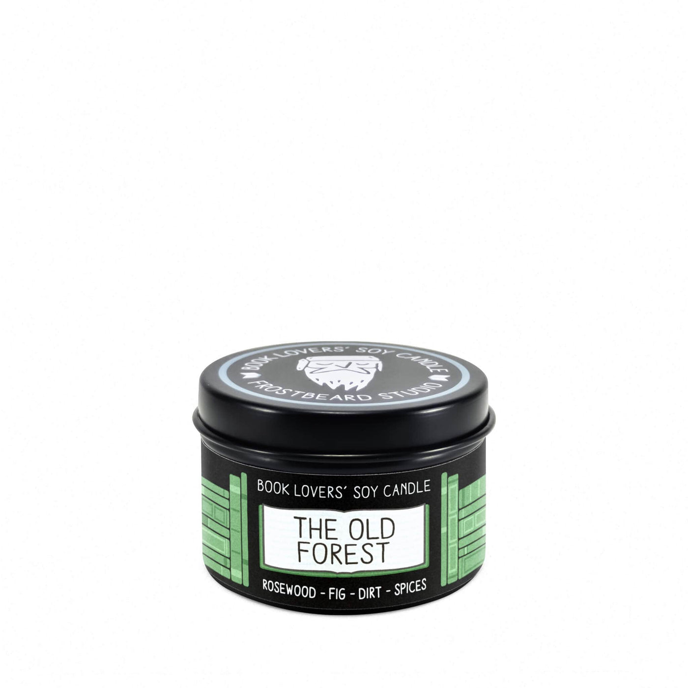 The Old Forest - 2 oz Tin - Book Lovers' Soy Candle - Frostbeard Studio