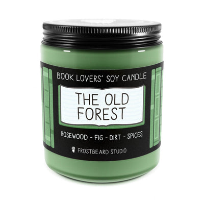 The Old Forest  -  8 oz Jar  -  Book Lovers' Soy Candle  -  Frostbeard Studio