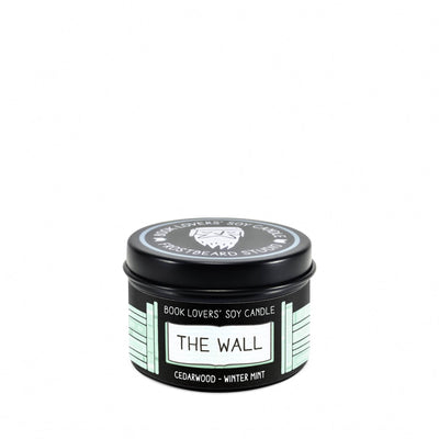 The Wall - 2 oz Tin - Book Lovers' Soy Candle - Frostbeard Studio