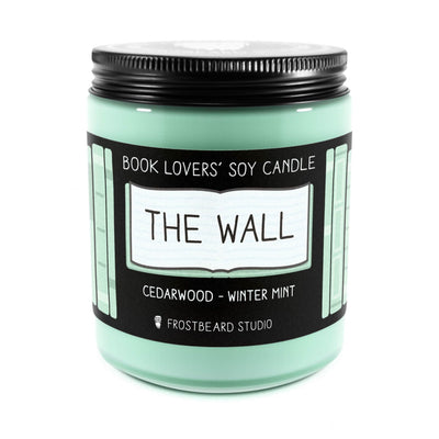 The Wall - 8 oz Jar - Book Lovers' Soy Candle - Frostbeard Studio