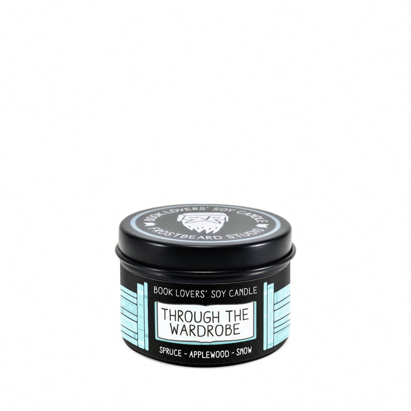 Through the Wardrobe - 2 oz Tin - Book Lovers' Soy Candle - Frostbeard Studio