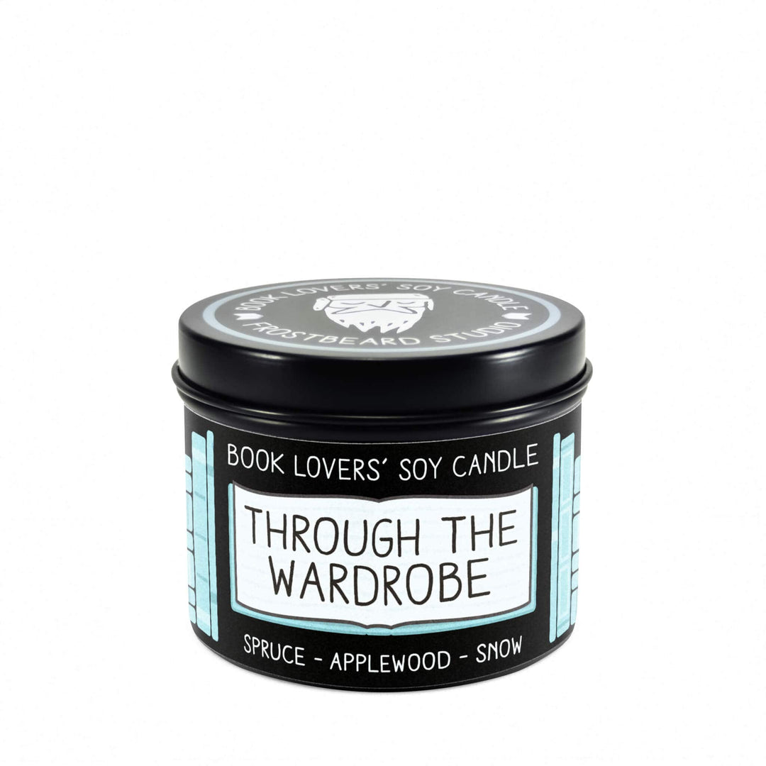 Through the Wardrobe  -  4 oz Tin  -  Book Lovers' Soy Candle  -  Frostbeard Studio