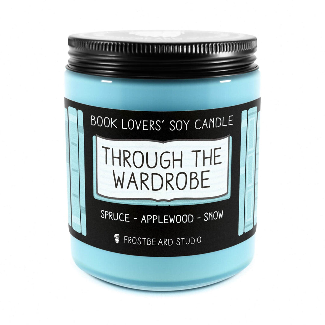 Through the Wardrobe  -  8 oz Jar  -  Book Lovers' Soy Candle  -  Frostbeard Studio