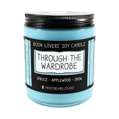 Through the Wardrobe - 8 oz Jar - Book Lovers' Soy Candle - Frostbeard Studio