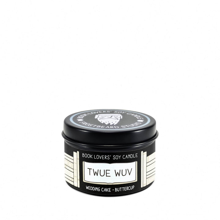 Twue Wuv  -  2 oz Tin  -  Book Lovers' Soy Candle  -  Frostbeard Studio