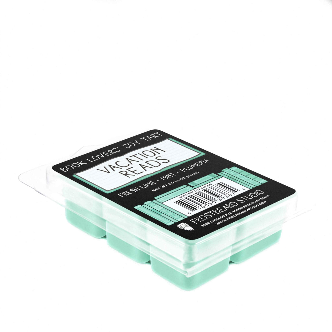 Vacation Reads - Wax Melt - Book Lovers' Soy Candle - Frostbeard Studio